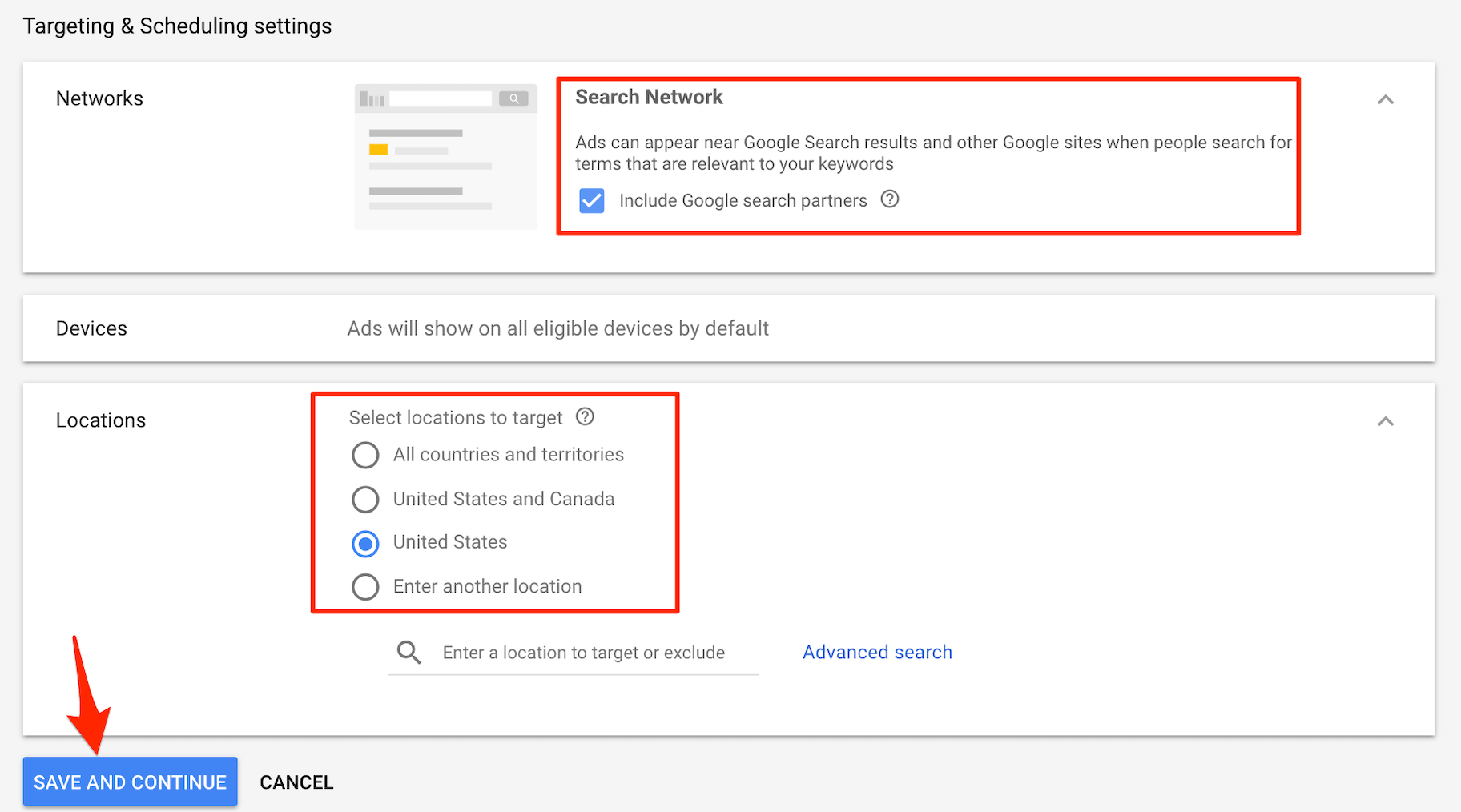 谷歌购物活动设置