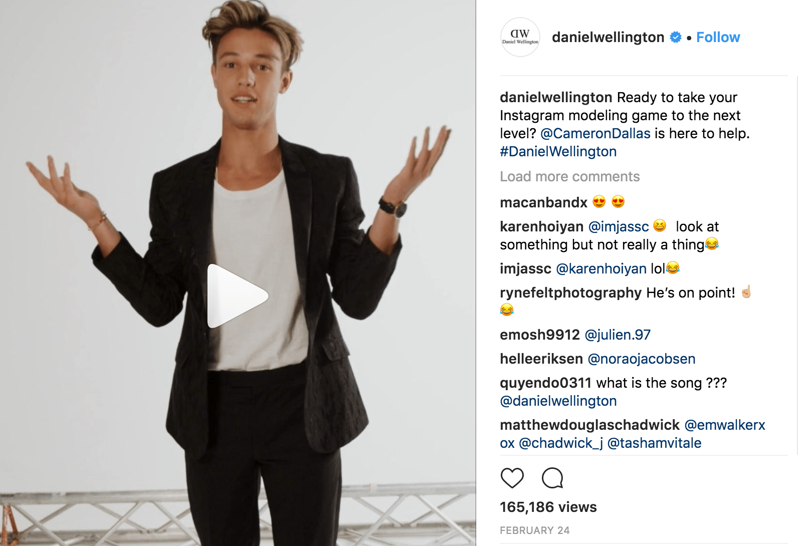 Daniel Wellington Influencer Marketing