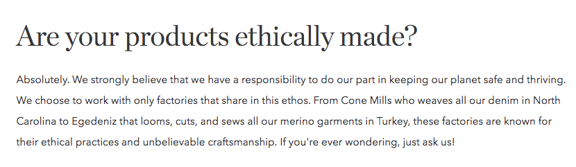 关于道德生产的常见问题