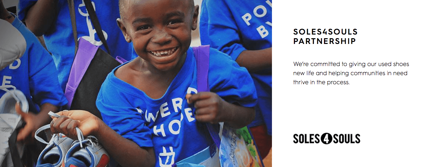 来自众鸟的鞋子捐赠计划