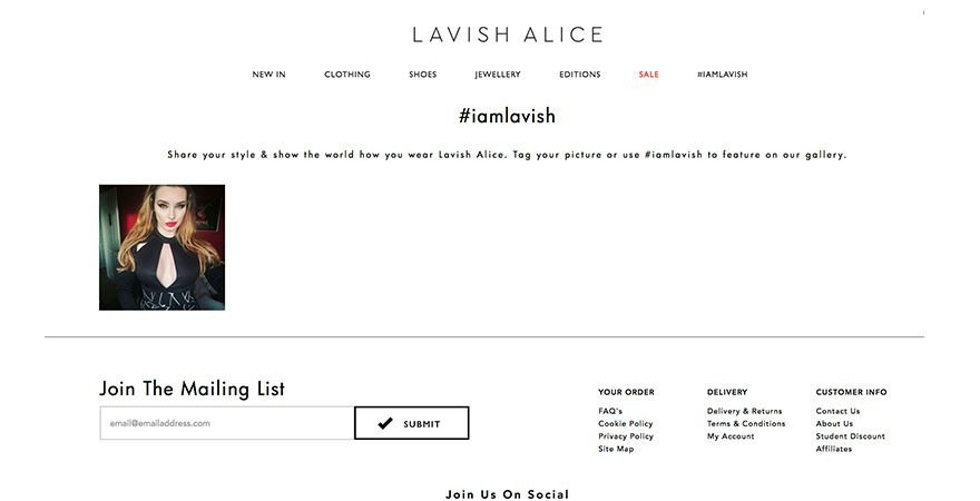 Instagram -奢华的爱丽丝