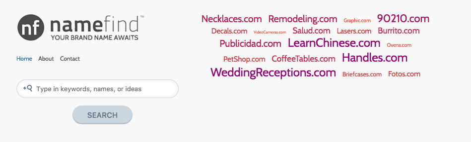 查找公司名称生成器