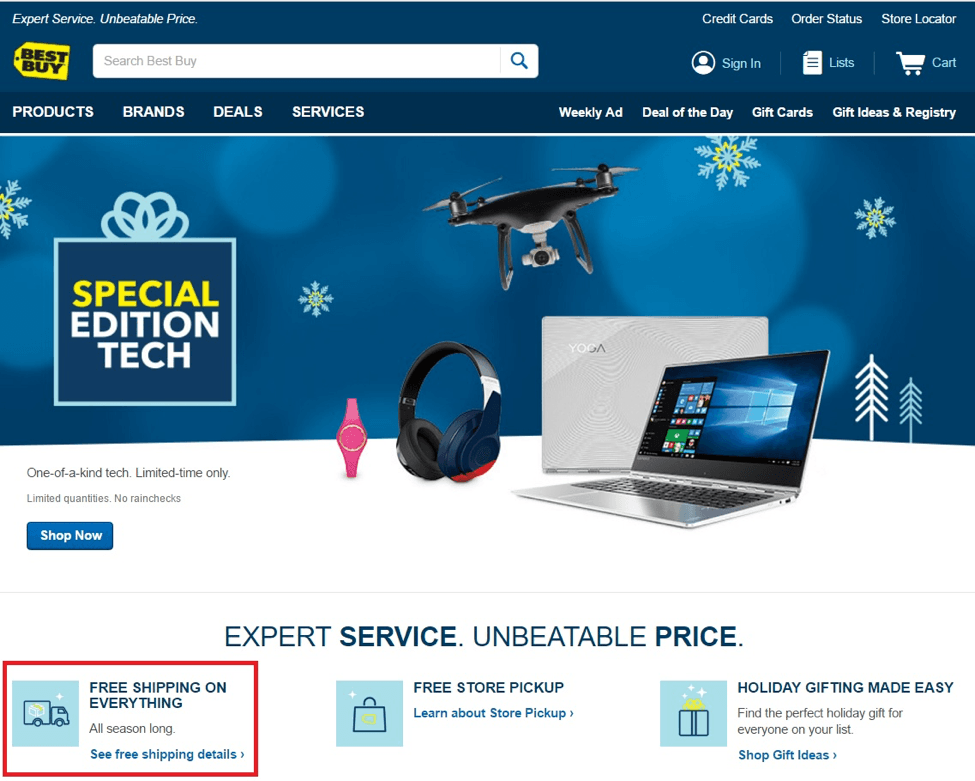 百思买运输条款