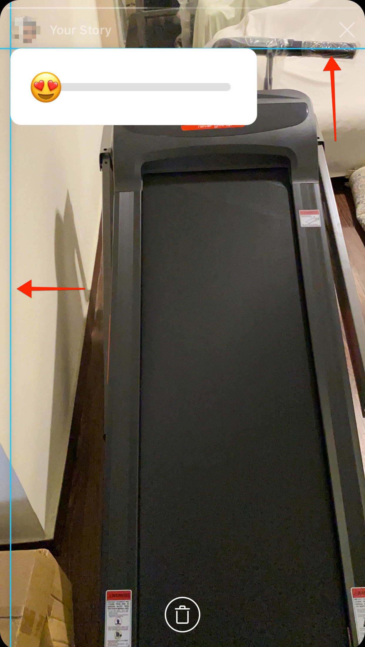 Instagram故事安全区