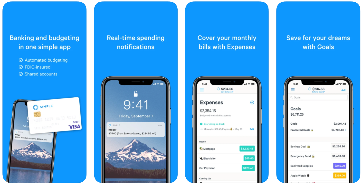 银行预算应用程序简单