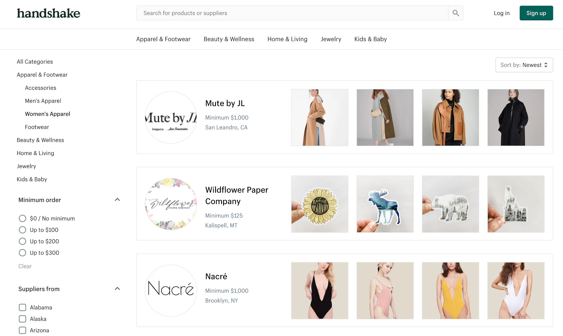 握手服装制造商