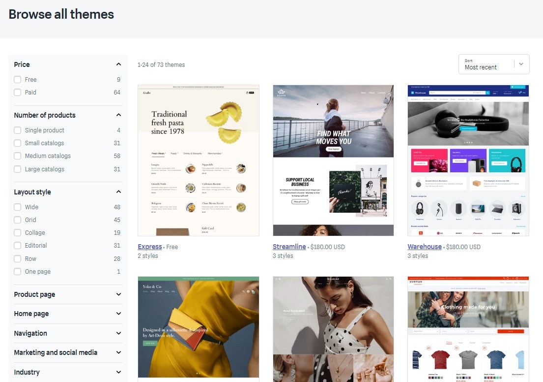 在Shopify上开设在线零售商店