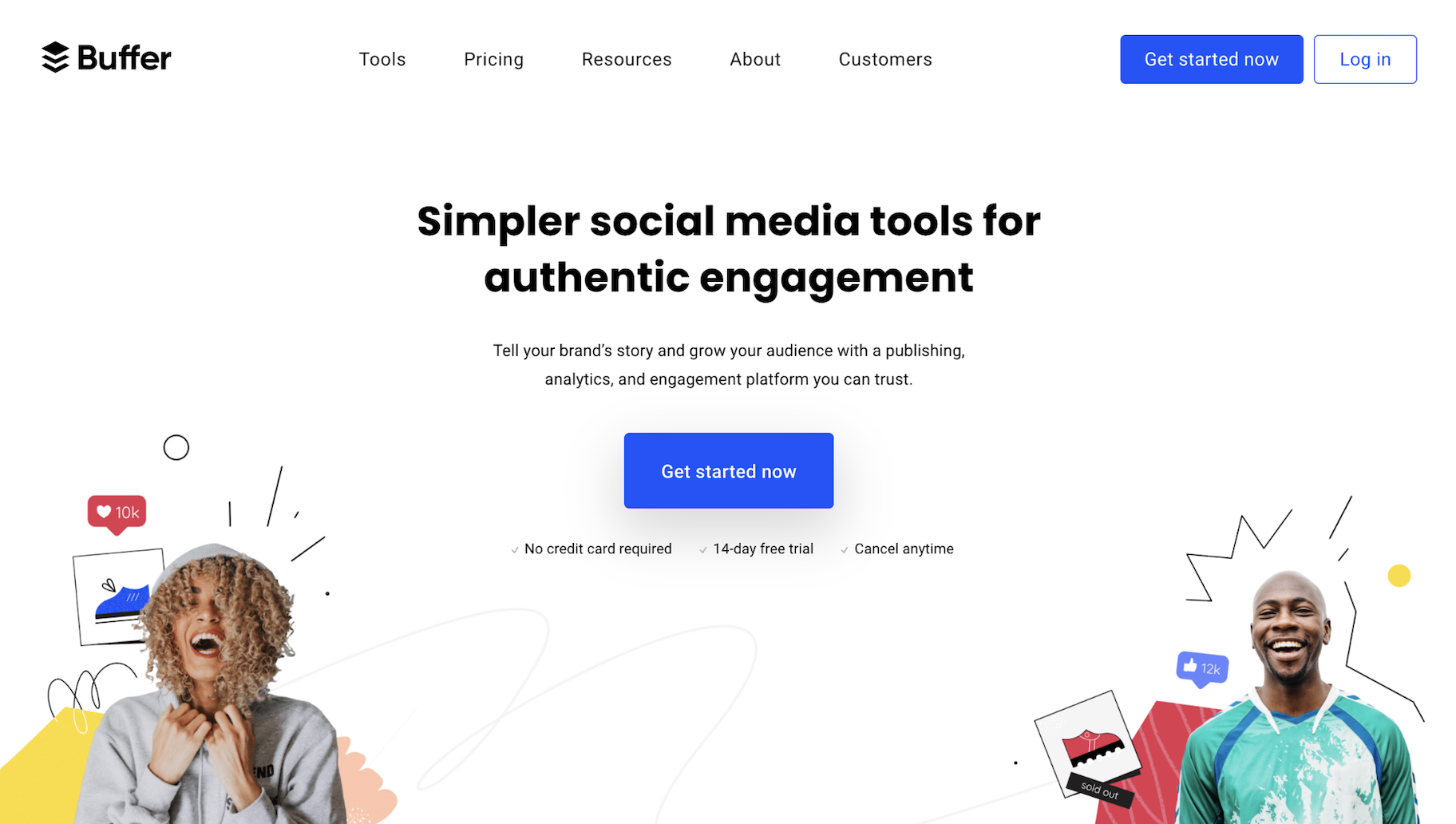 小型企业的社会媒体管理软件:缓冲