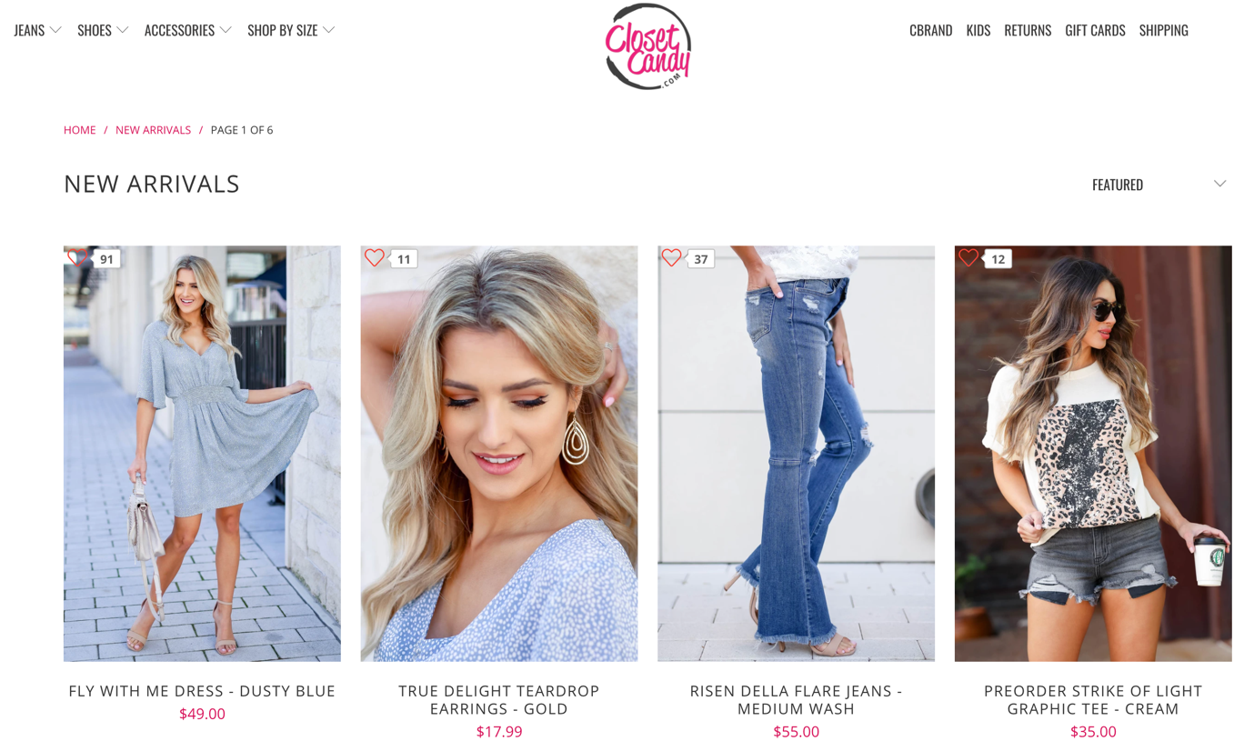 网上精品的例子