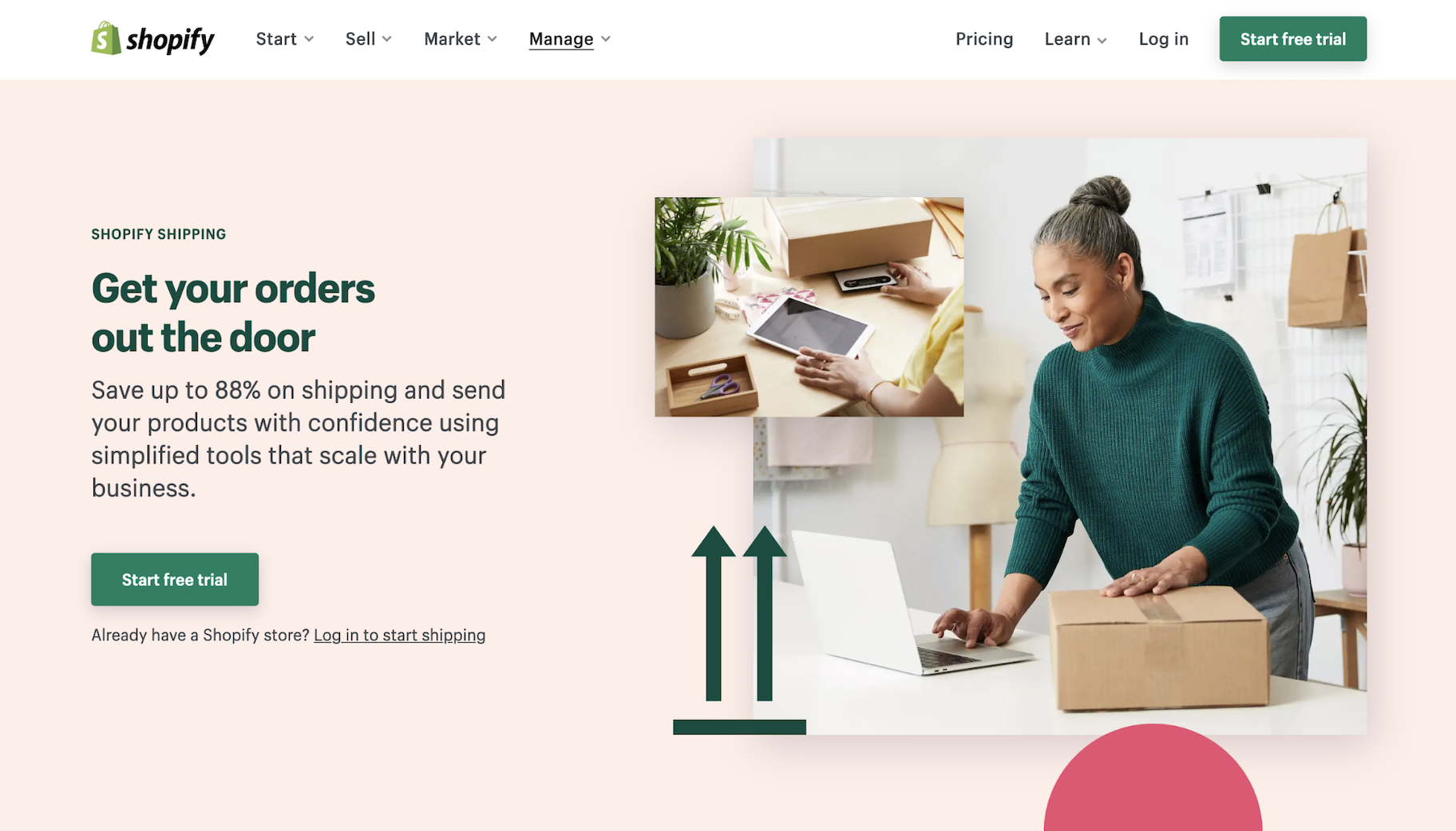 最佳电子商务航运解决方案:Shopify航运