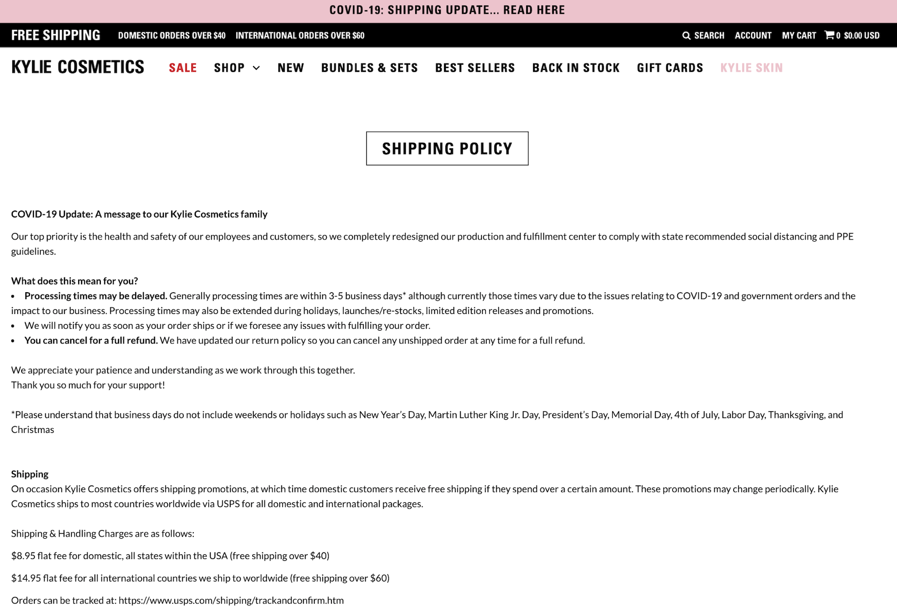 电子商务交付最佳实践:Kylie化妆品