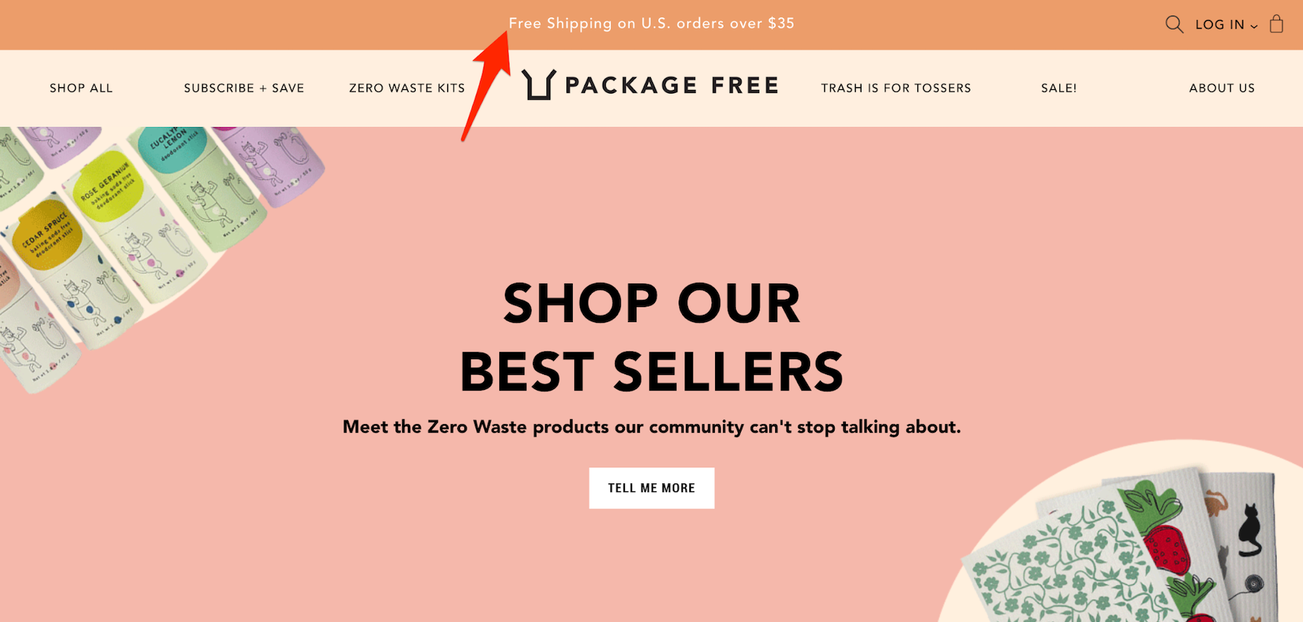 电子商务免运费:免包裹