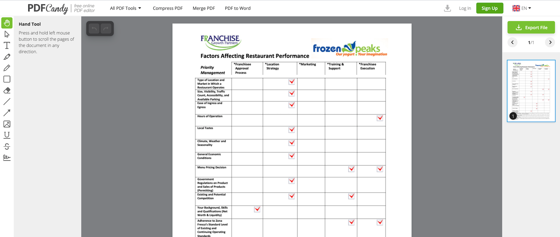 基于浏览器的PDF编辑
