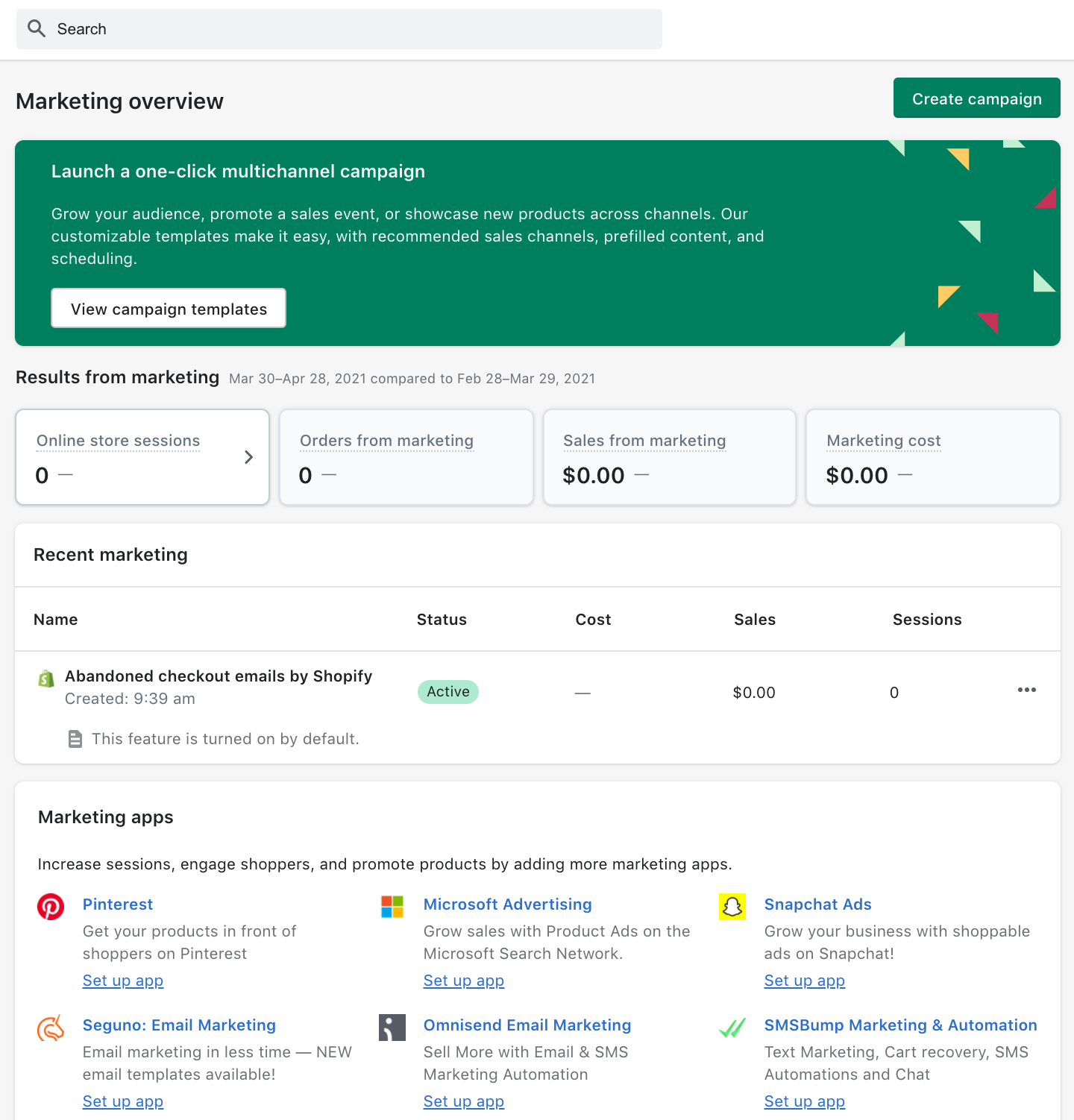 使用Shopify的营销工具