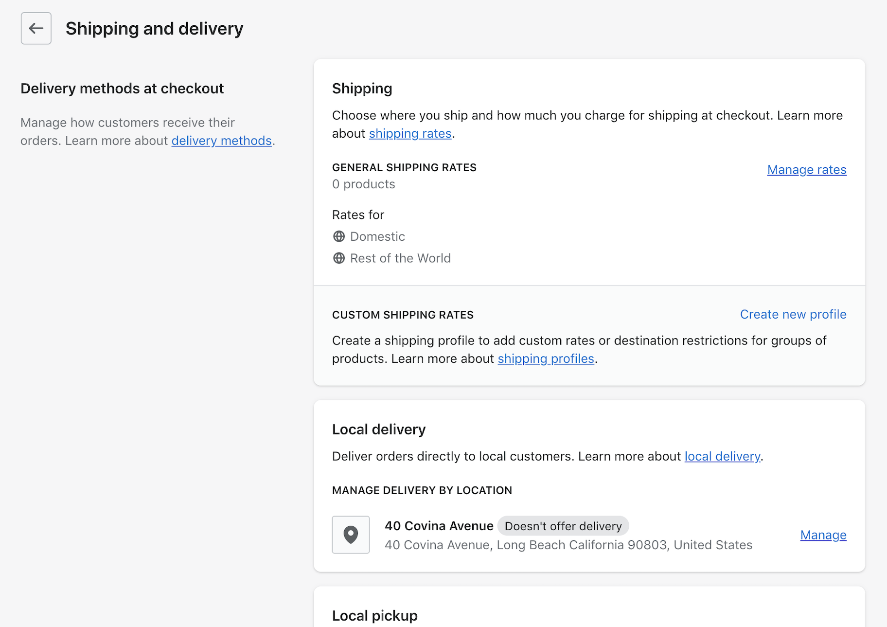 Shopify指南:航运