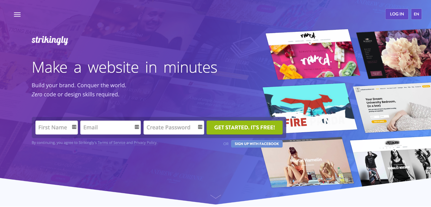 Squarespace竞争对手:引人注目