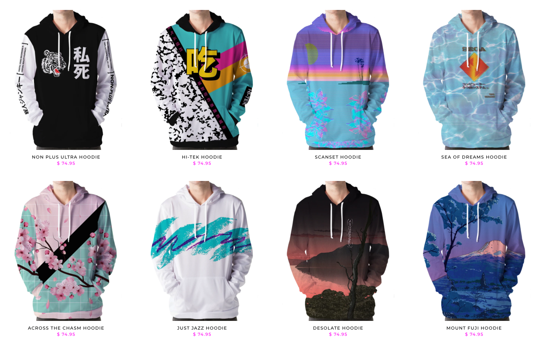 Vapor95:全印按需帽衫