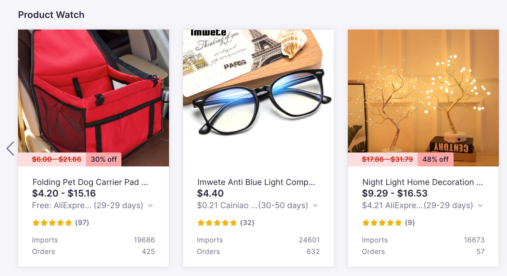 完美的产品页面图像