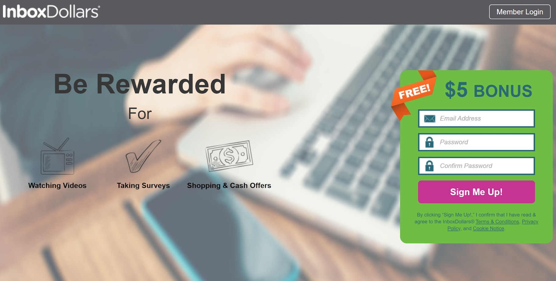 inboxdollar让手机赚钱