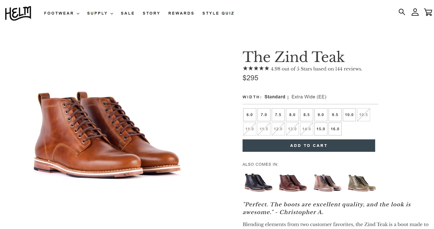 将推荐整合到产品页面中