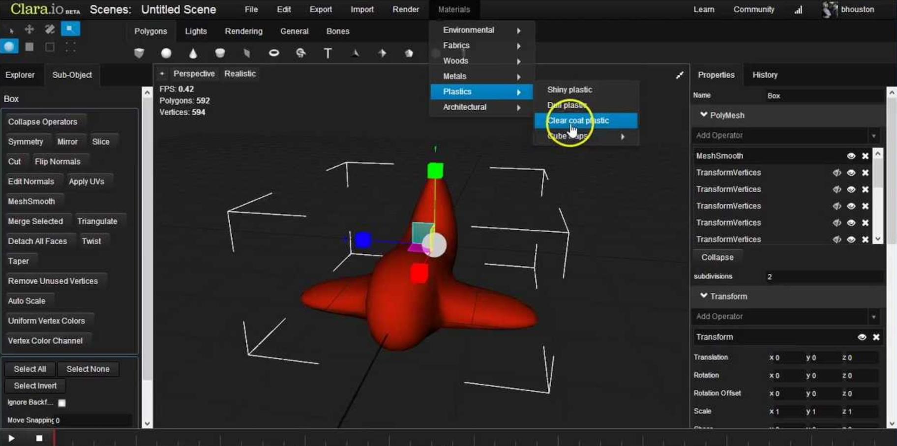 最佳动画软件2022:Clara.io