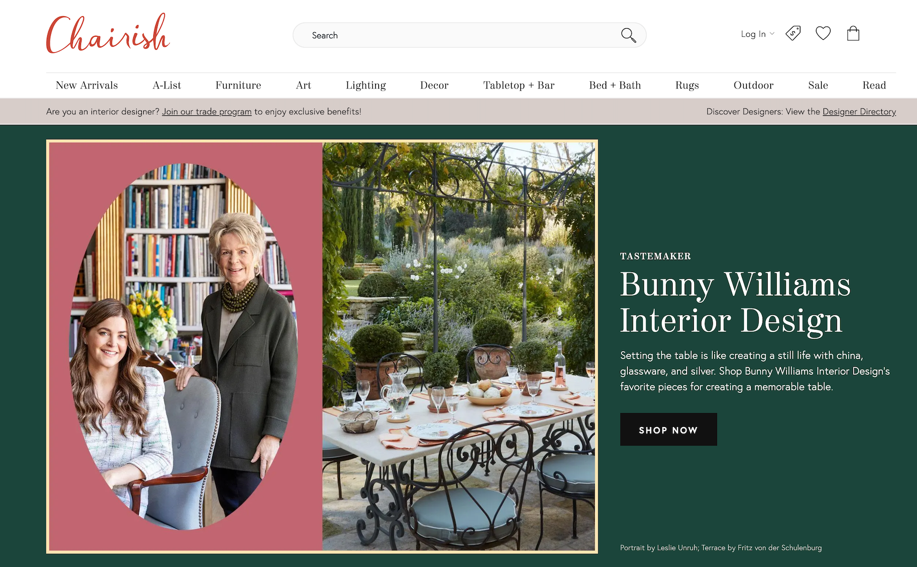 在线家具市场:Chairish