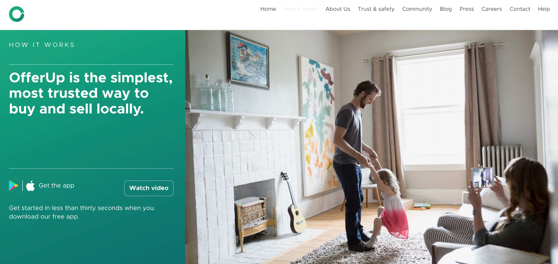 通过邮政编码销售:Offerup