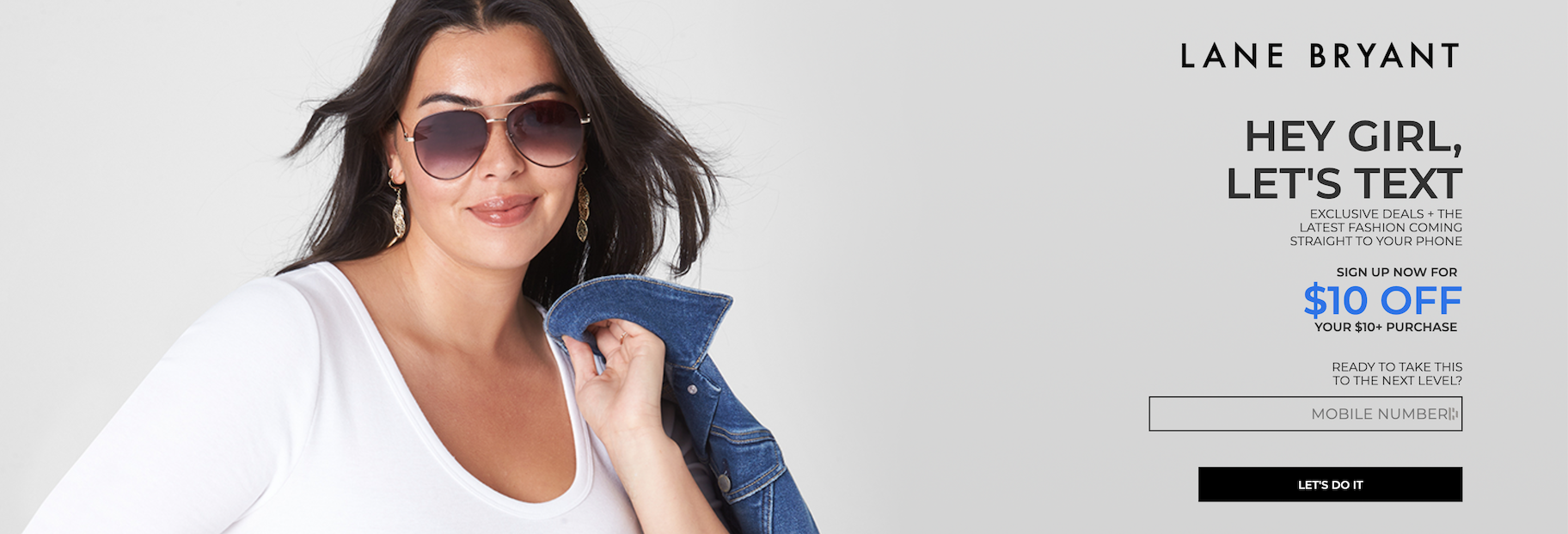 Lane Bryant短信营销的例子