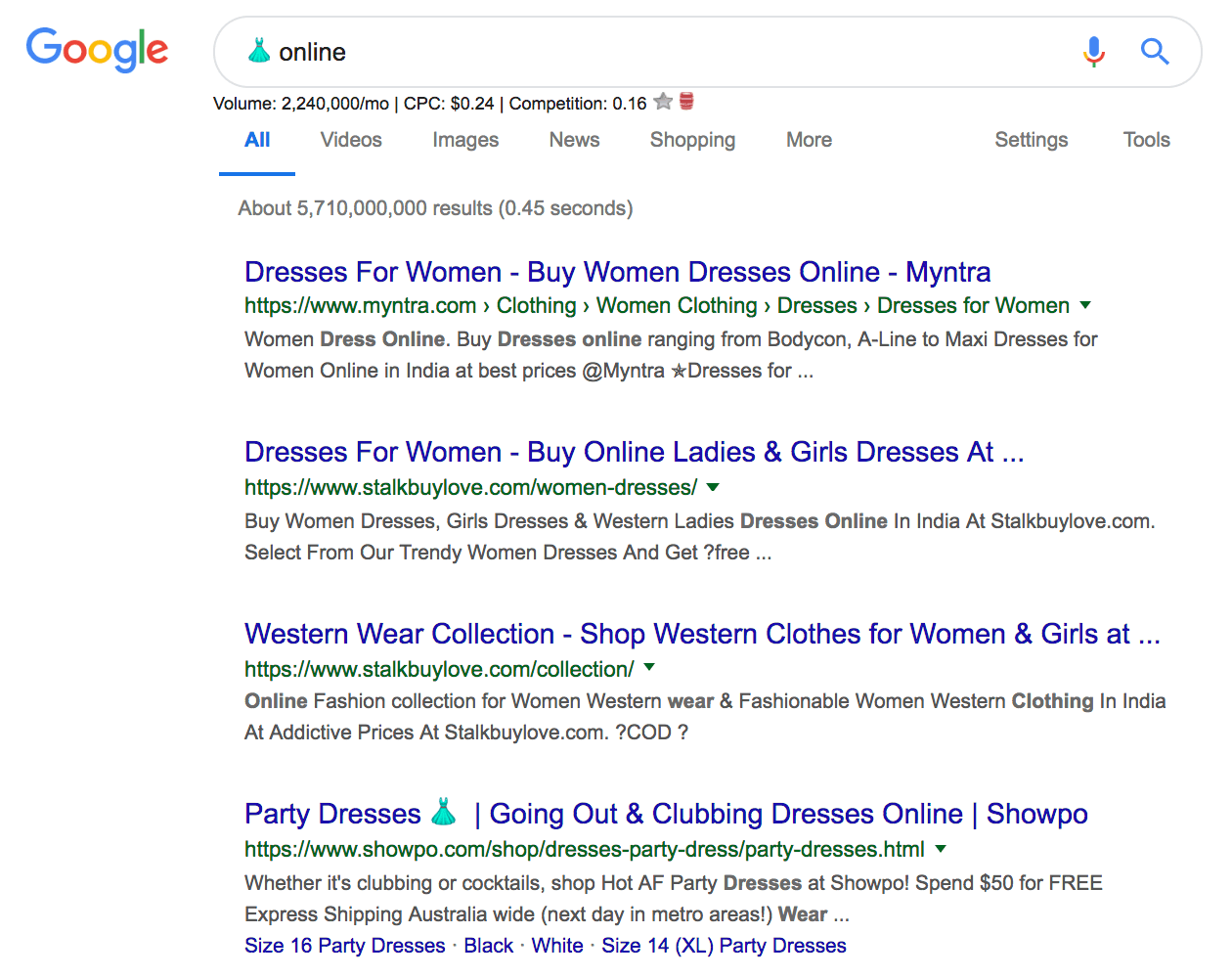 表情符号seo出现在元标题中