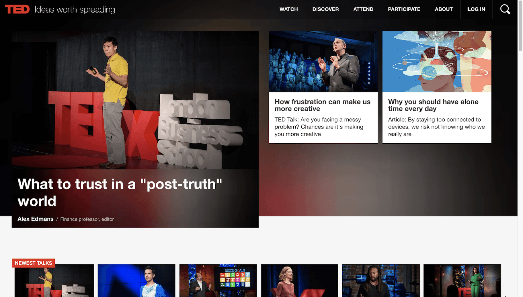 Ted演讲愿景声明