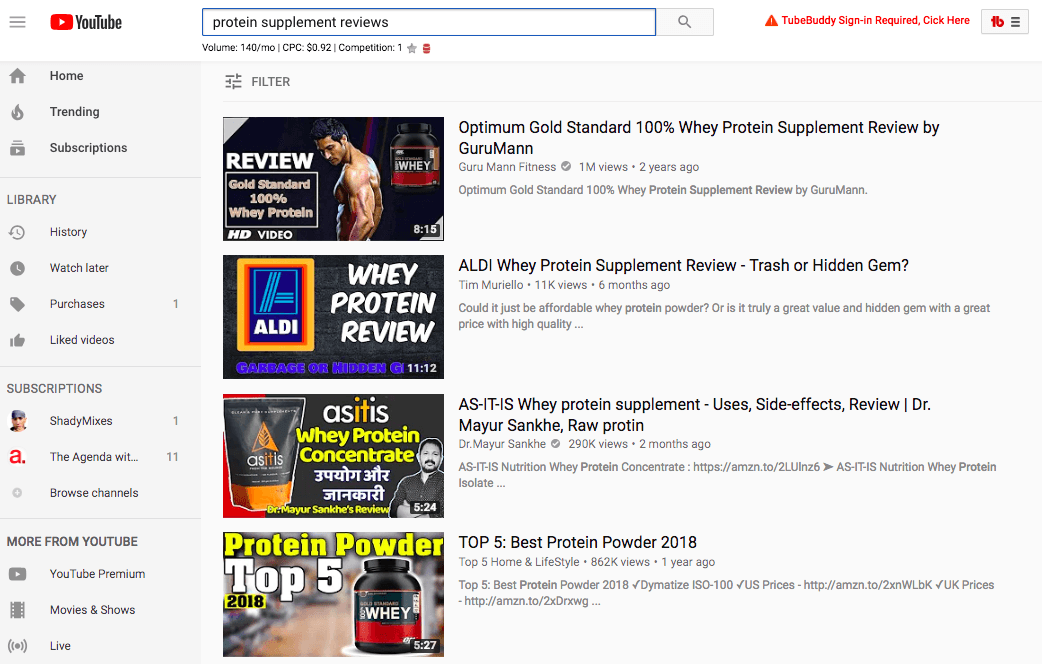 YouTube营销漏斗