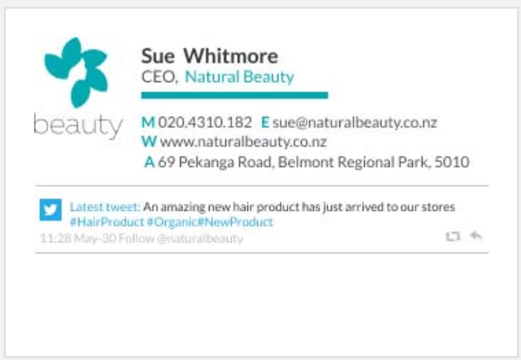 自然美-增加推特粉丝