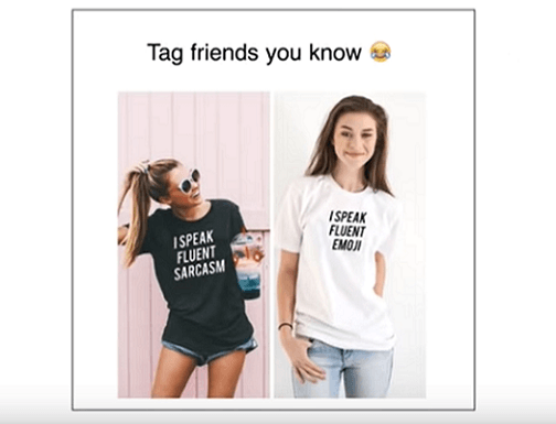 梅尔文的Instagram广告