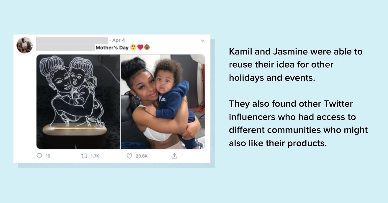 推特母亲节影响者的帖子