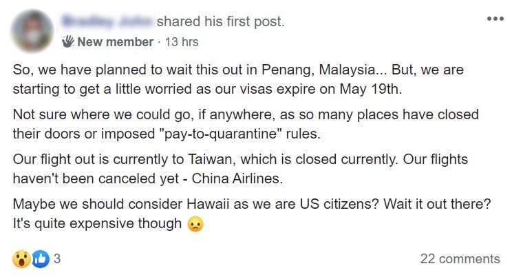 签证到期数字游民