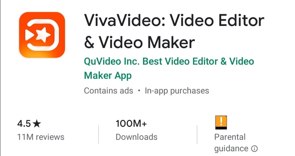 VivaVideo - Instagram视频编辑应用程序