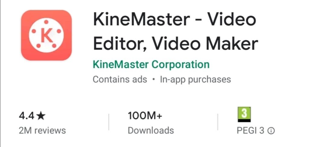 KineMaster - Instagram的视频编辑器应用程序