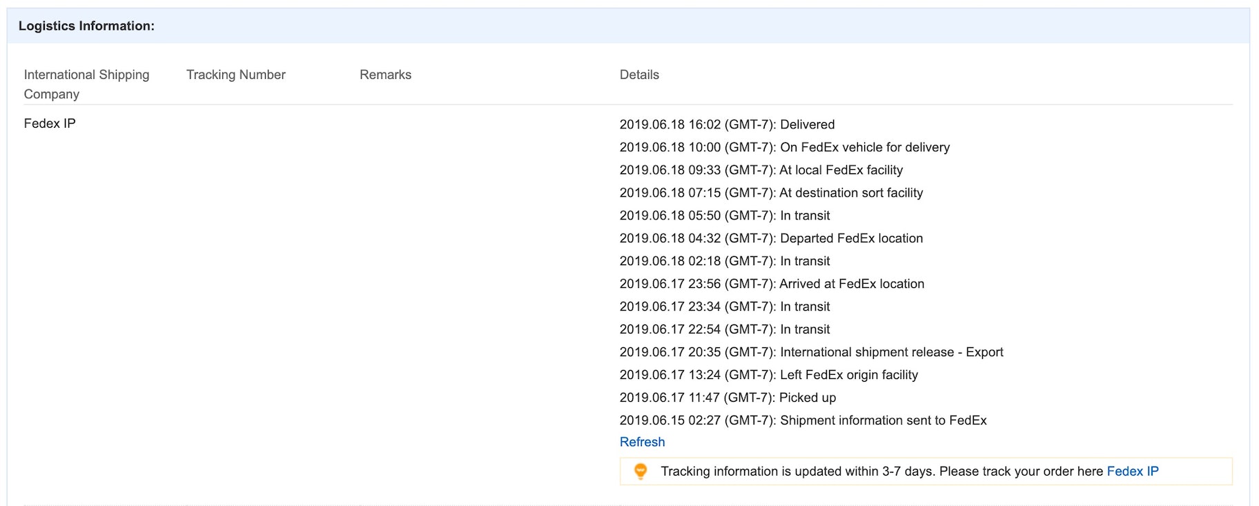 联邦快递全球速卖通