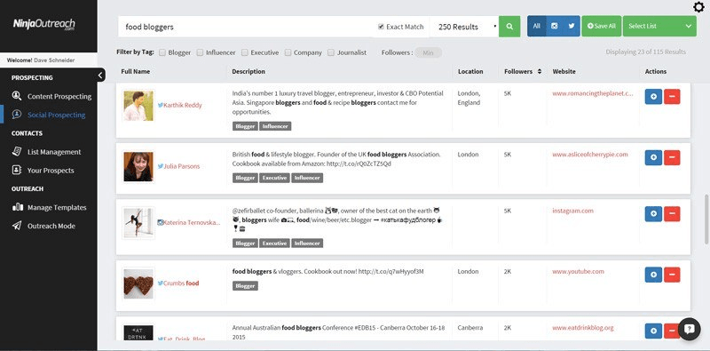 Ninja Outreach截图
