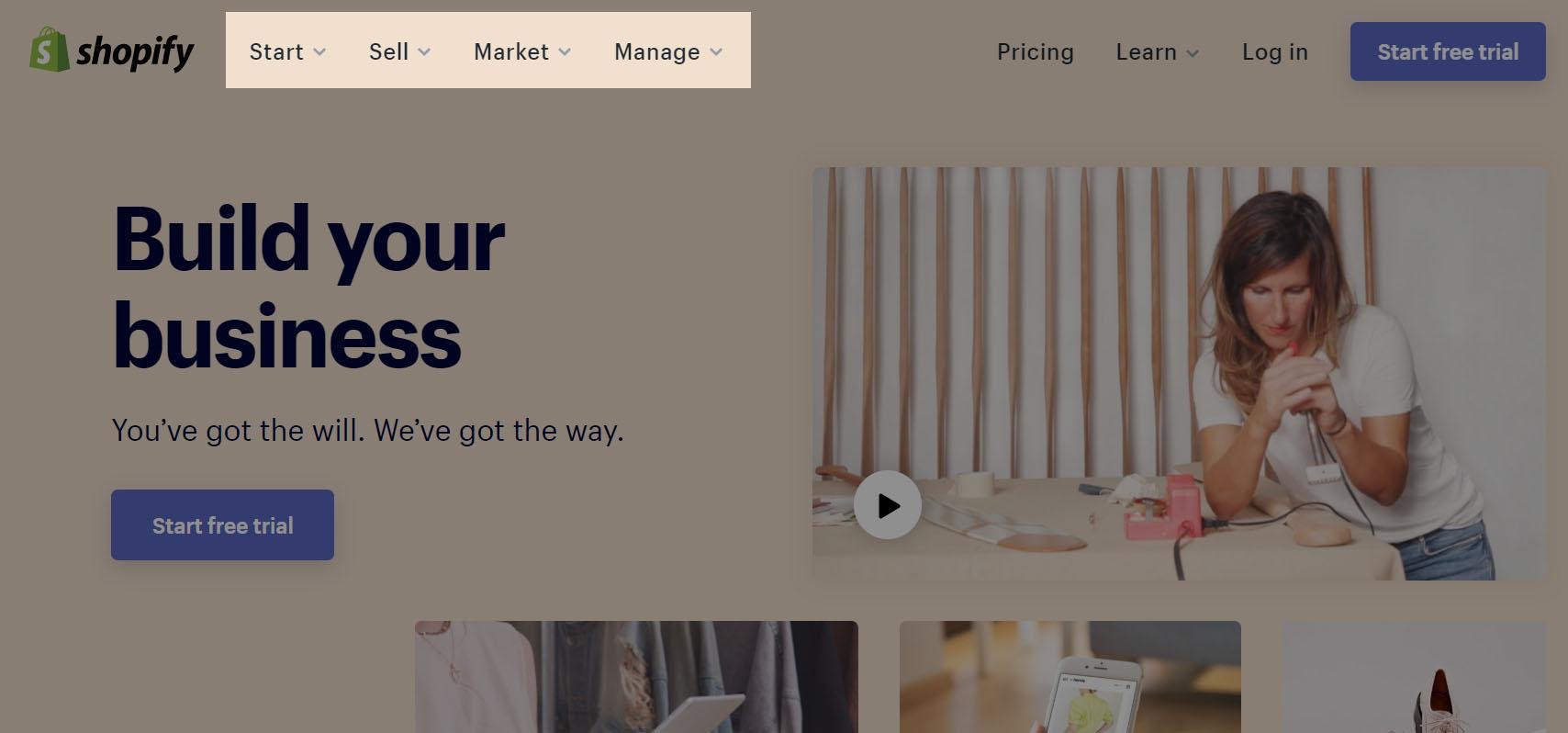 shopify品牌形象