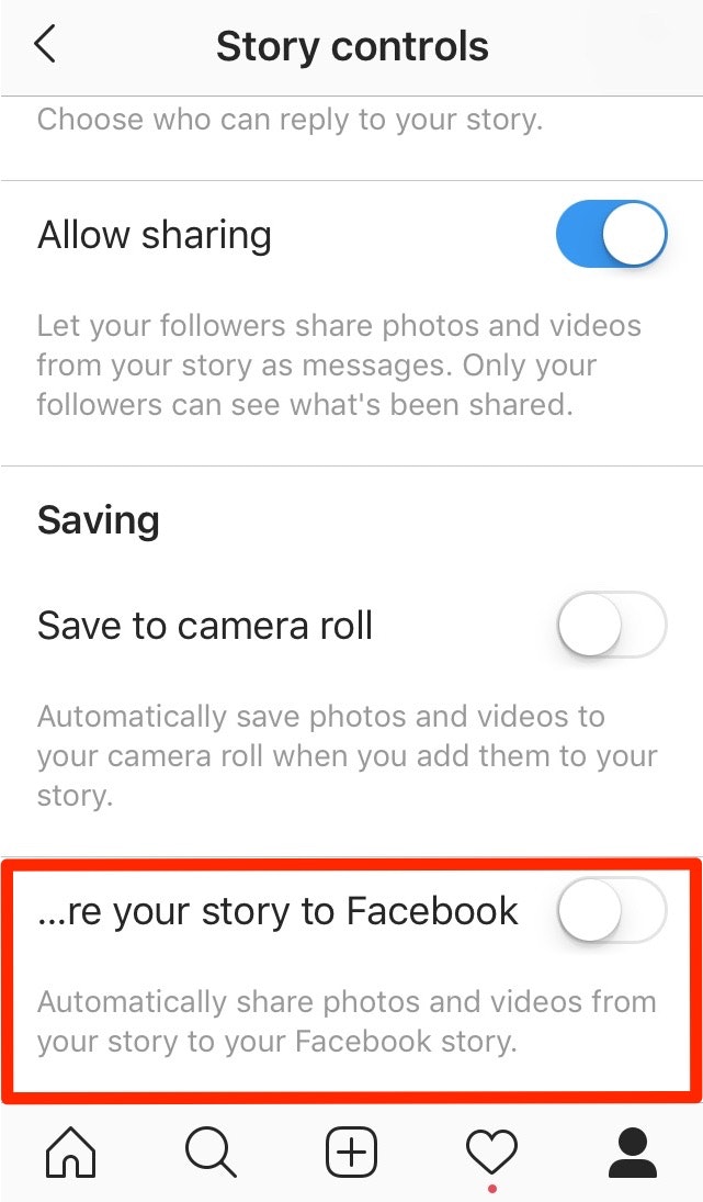 在Facebook上分享你的Instagram故事