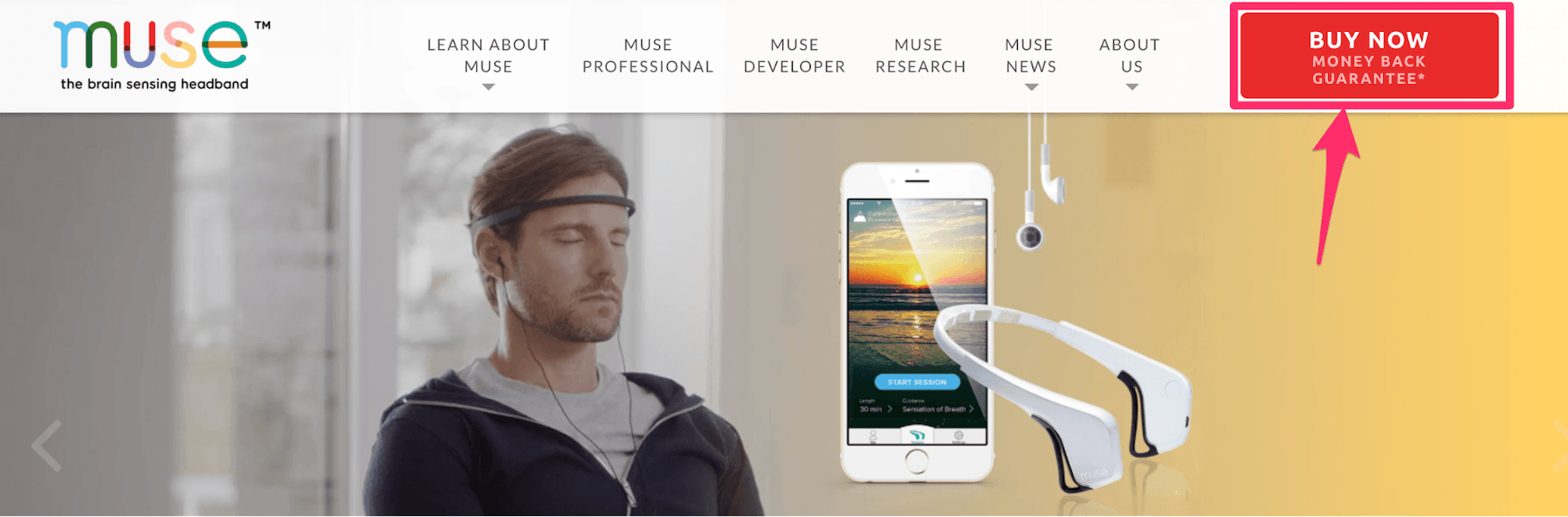 Muse Money Back Guarantee