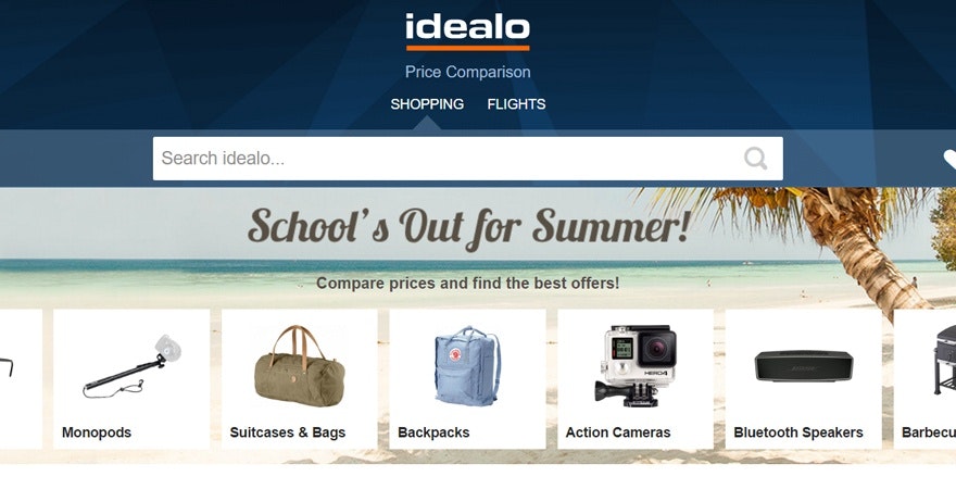 Idealo -价格比较网站
