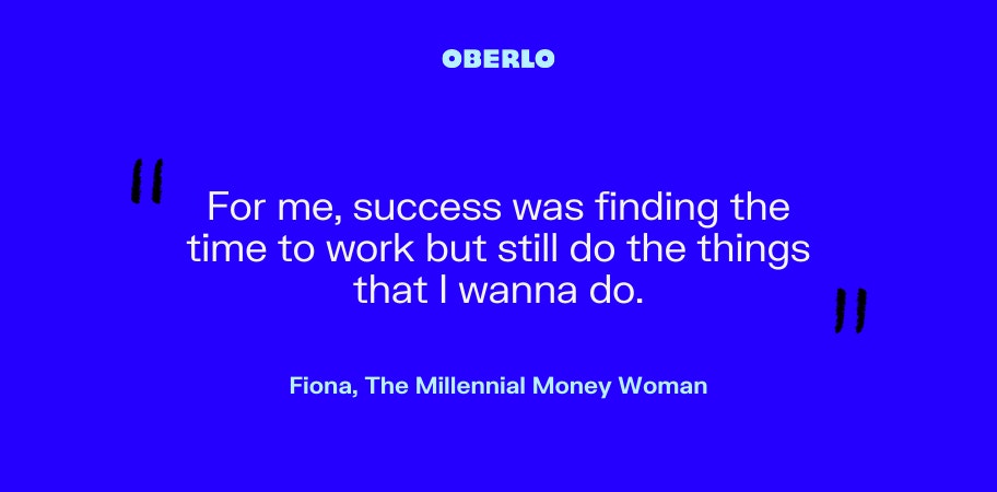 《千禧女富豪》菲奥娜谈到了她对成功的定义