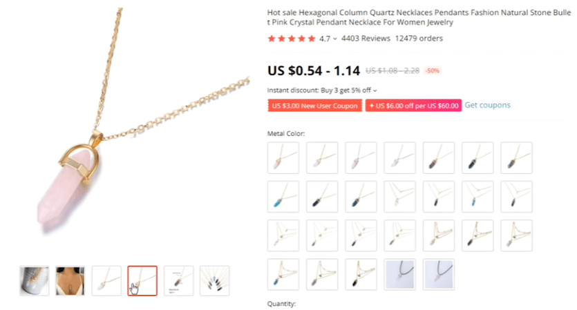 水晶吊坠是一个伟大的产品