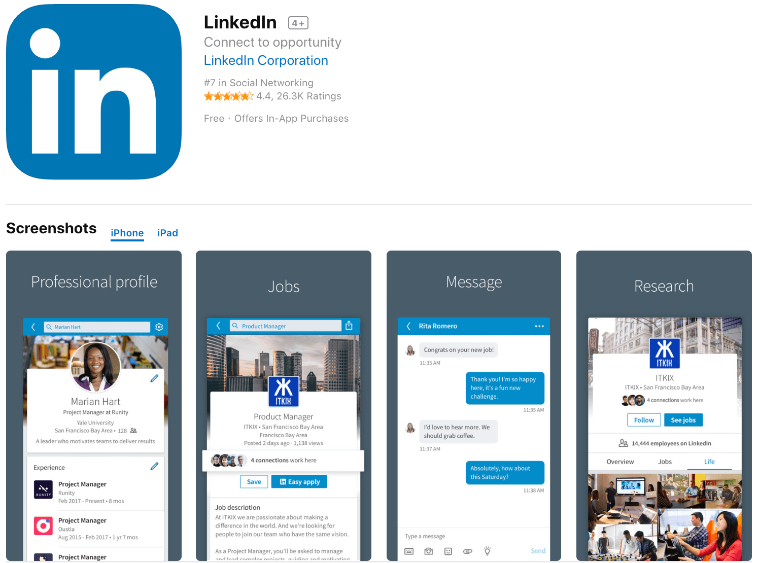营销应用LinkedIn