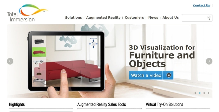 增强现实电子商务。