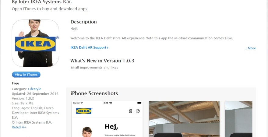 增强现实电子商务