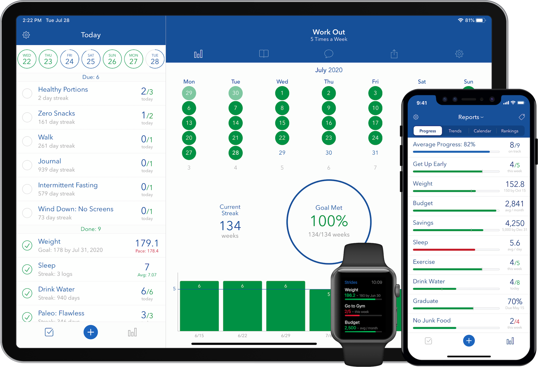 Strides习惯追踪器iOS