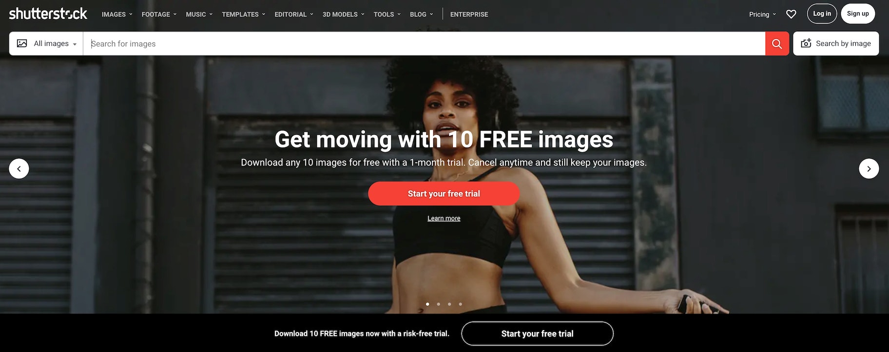 高级库存图像网站- Shutterstock